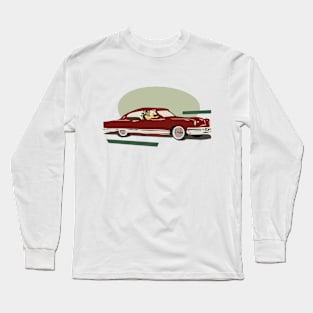 Retro Fast Car Long Sleeve T-Shirt